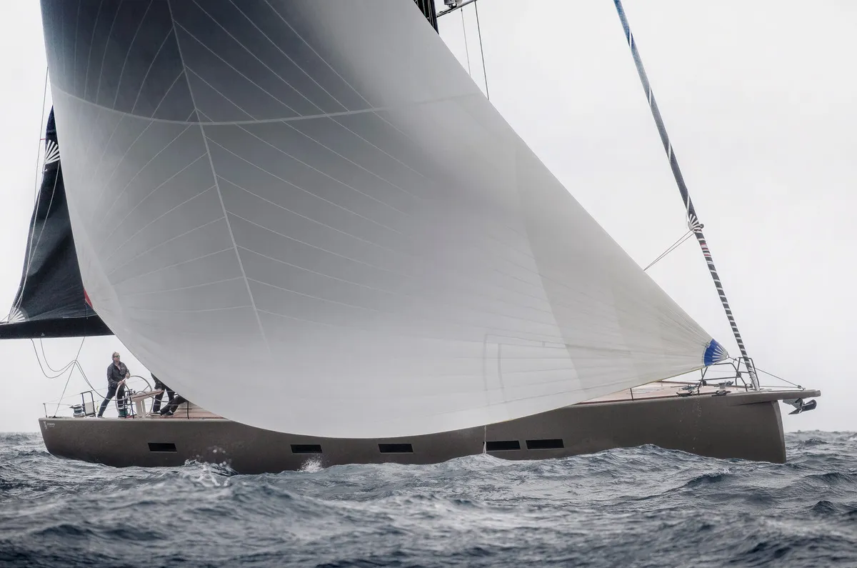 Виктор Соковнин на яхте